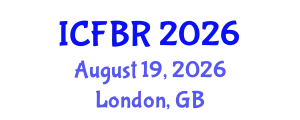 International Conference on Finance, Banking and Regulation (ICFBR) August 19, 2026 - London, United Kingdom