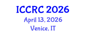 International Conference on Control, Robotics and Cybernetics (ICCRC) April 13, 2026 - Venice, Italy