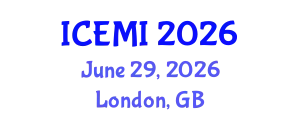 International Conference on Electronic Measurement and Instruments (ICEMI) June 29, 2026 - London, United Kingdom