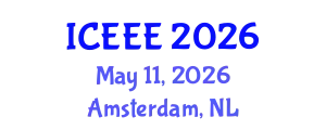 International Conference on Ecology, Environment, and Energy (ICEEE) May 11, 2026 - Amsterdam, Netherlands