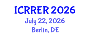 International Conference on Radiobiology, Radioecology and Environmental Radioactivity (ICRRER) July 22, 2026 - Berlin, Germany
