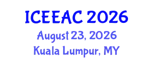 International Conference on Electrical Engineering and Automation Control (ICEEAC) August 23, 2026 - Kuala Lumpur, Malaysia
