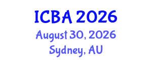 International Conference on Biography and Autobiography (ICBA) August 30, 2026 - Sydney, Australia