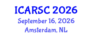 International Conference on Autonomous Robot Systems and Communications (ICARSC) September 16, 2026 - Amsterdam, Netherlands