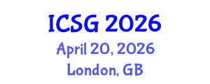 International Conference on Sociology and Humanities (ICSG) April 20, 2026 - London, United Kingdom