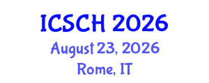 International Conference on Sociology, Culture and Humanities (ICSCH) August 23, 2026 - Rome, Italy