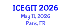 International Conference on e-Governance and Information Technology (ICEGIT) May 11, 2026 - Paris, France