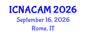 International Conference on Numerical Analysis, Computational and Applied Mathematics (ICNACAM) September 16, 2026 - Rome, Italy
