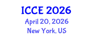 International Conference on Computers in Education (ICCE) April 20, 2026 - New York, United States