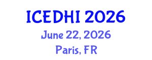 International Conference on Education of the Deaf and Hearing Impaired (ICEDHI) June 22, 2026 - Paris, France