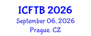 International Conference on Food Technology and Biotechnology (ICFTB) September 06, 2026 - Prague, Czechia