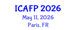 International Conference on Advances in Food Processing (ICAFP) May 11, 2026 - Paris, France