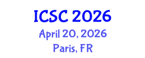 International Conference on Spatial Cognition (ICSC) April 20, 2026 - Paris, France