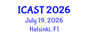 International Conference on Agricultural Science and Technology (ICAST) July 19, 2026 - Helsinki, Finland