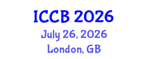 International Conference on Conservation Biology (ICCB) July 26, 2026 - London, United Kingdom