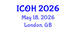International Conference on One Health (ICOH) May 18, 2026 - London, United Kingdom