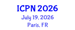 International Conference on Pediatric Nephrology (ICPN) July 19, 2026 - Paris, France