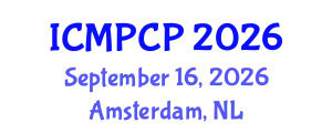 International Conference on Metamaterials, Photonic Crystals and Plasmonics (ICMPCP) September 16, 2026 - Amsterdam, Netherlands