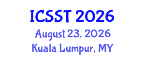International Conference on Semiconductor Science and Technology (ICSST) August 23, 2026 - Kuala Lumpur, Malaysia