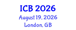 International Conference on Bilingualism (ICB) August 19, 2026 - London, United Kingdom