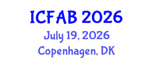 International Conference on Foot and Ankle Biomechanics (ICFAB) July 19, 2026 - Copenhagen, Denmark