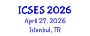 International Conference on Software Engineering and Systems (ICSES) April 27, 2026 - Istanbul, Turkey