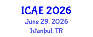 International Conference on Agricultural Economics (ICAE) June 29, 2026 - Istanbul, Turkey