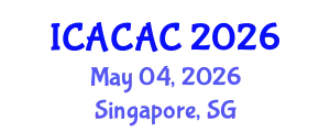 International Conference on Advances in Chemistry and Applied Chemistry (ICACAC) May 04, 2026 - Singapore, Singapore