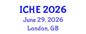 International Conference on Health Economics (ICHE) June 29, 2026 - London, United Kingdom