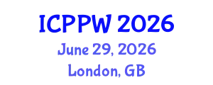International Conference on Positive Psychology and Wellbeing (ICPPW) June 29, 2026 - London, United Kingdom