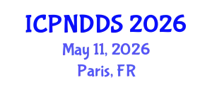 International Conference on Pharmaceutics and Novel Drug Delivery Systems (ICPNDDS) May 11, 2026 - Paris, France