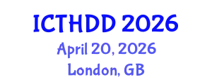 International Conference on Treatment of Hypertension, Dyslipidemia and Diabetes (ICTHDD) April 20, 2026 - London, United Kingdom