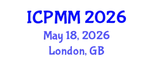 International Conference on Pain Medicine and Management (ICPMM) May 18, 2026 - London, United Kingdom