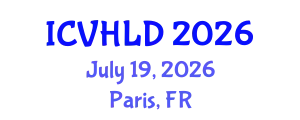 International Conference on Viral Hepatitis and Liver Disease (ICVHLD) July 19, 2026 - Paris, France