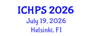 International Conference on Hydrogen Production and Storage (ICHPS) July 19, 2026 - Helsinki, Finland