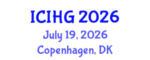 International Conference on Isotope Hydrology and Geochemistry (ICIHG) July 19, 2026 - Copenhagen, Denmark