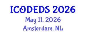 International Conference on Ordinary Differential Equations and Dynamical Systems (ICODEDS) May 11, 2026 - Amsterdam, Netherlands