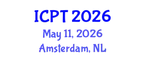 International Conference on Pharmacology and Toxicology (ICPT) May 11, 2026 - Amsterdam, Netherlands