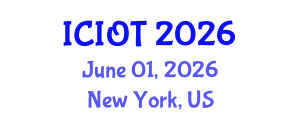 International Conference on Internet of Things (ICIOT) June 01, 2026 - New York, United States