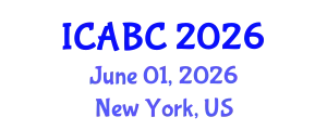 International Conference on Analytical and Bioanalytical Chemistry (ICABC) June 01, 2026 - New York, United States
