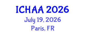 International Conference on Healthy and Active Aging (ICHAA) July 19, 2026 - Paris, France