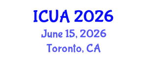 International Conference on Urban Agriculture (ICUA) June 15, 2026 - Toronto, Canada