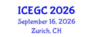 International Conference on Engineering Geology and Construction (ICEGC) September 16, 2026 - Zurich, Switzerland