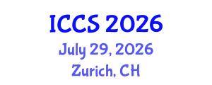 International Conference on Cyber Security (ICCS) July 29, 2026 - Zurich, Switzerland