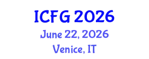 International Conference on Fungal Genetics (ICFG) June 22, 2026 - Venice, Italy