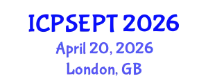 International Conference on Photovoltaic Solar Energy and Power Technology (ICPSEPT) April 20, 2026 - London, United Kingdom
