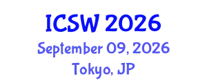 International Conference on Social Work (ICSW) September 09, 2026 - Tokyo, Japan