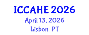 International Conference on Civil, Architectural and Hydraulic Engineering (ICCAHE) April 13, 2026 - Lisbon, Portugal