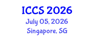 International Conference on Chinese Studies (ICCS) July 05, 2026 - Singapore, Singapore