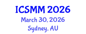 International Conference on Solid Mechanics and Materials (ICSMM) March 30, 2026 - Sydney, Australia